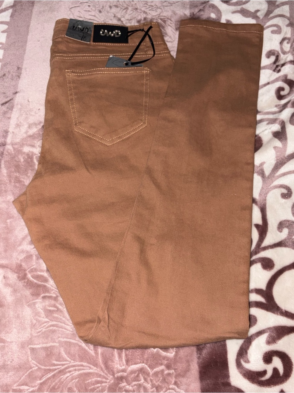 UWD Women Skinny Jeans - Brown